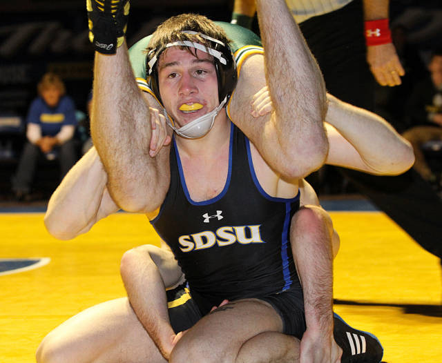 SDSU Wrestlers Notch A First