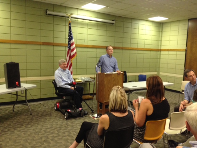 Johnson Says Goodbye in Yankton