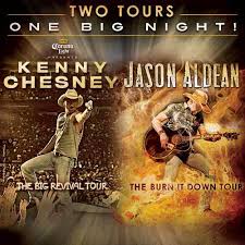 Kenny Chesney with Jason Aldean in Minneapolis 7/18-19 (Sold Out)