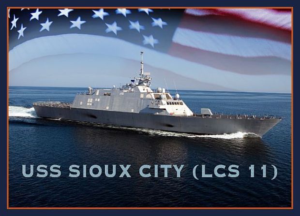 Crest For USS Sioux City Unveiled