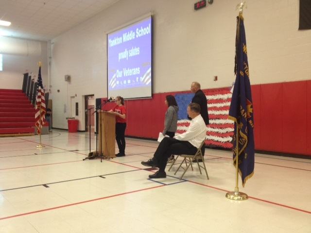 Yankton Middle School Hosts Veterans Day Program