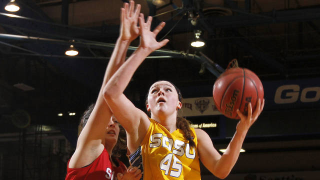 SDSU Women Falter In Indy