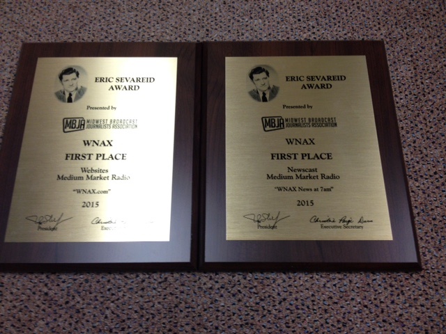 WNAX Honored at Regional Journalism Conference