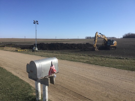 Incident Along Keystone Pipeline in Hutchinson County Leads to Shut Down
