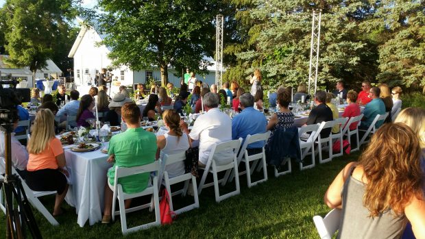 Sioux Falls Consumers at Farm to Fork Event at Thompson Farm