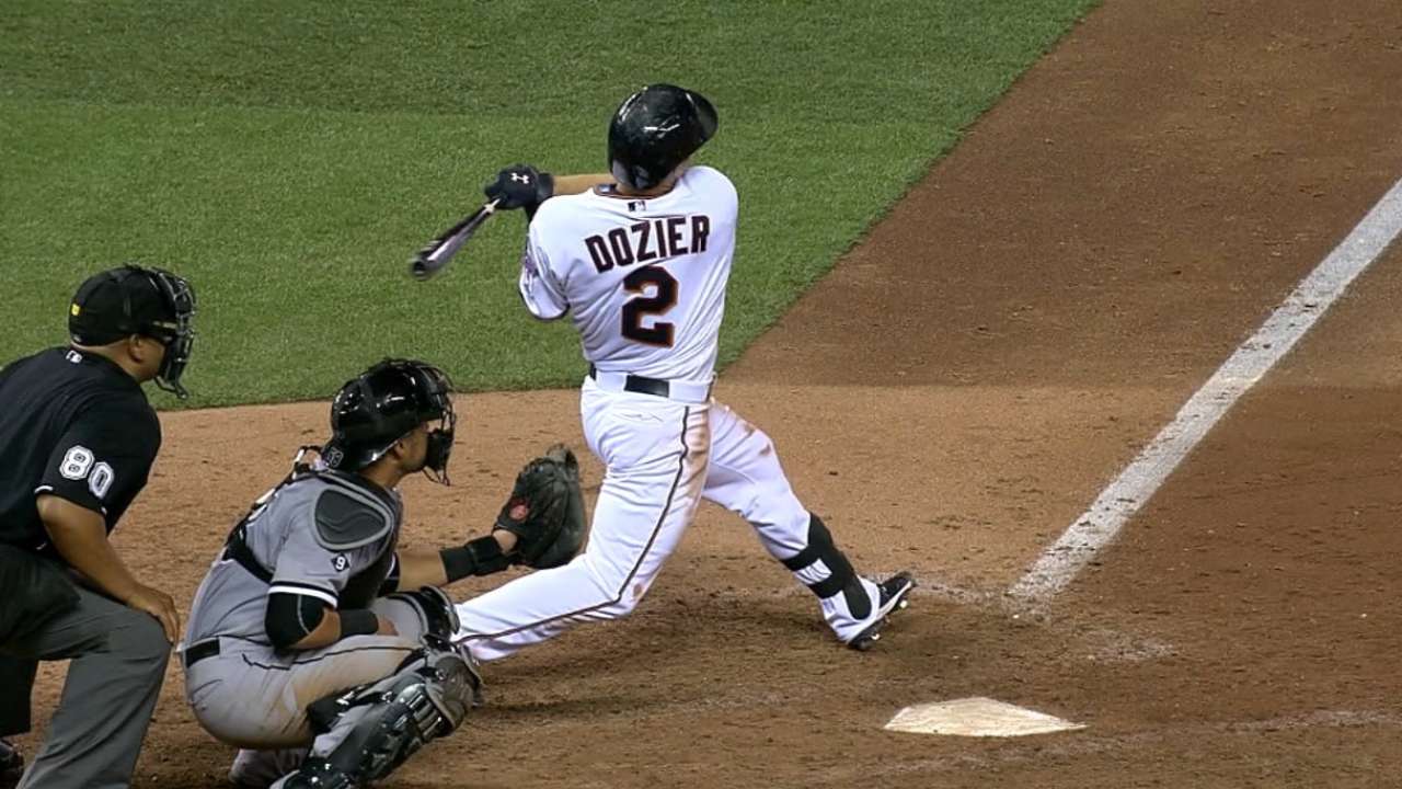 Dozier Powers Twins Past Sox