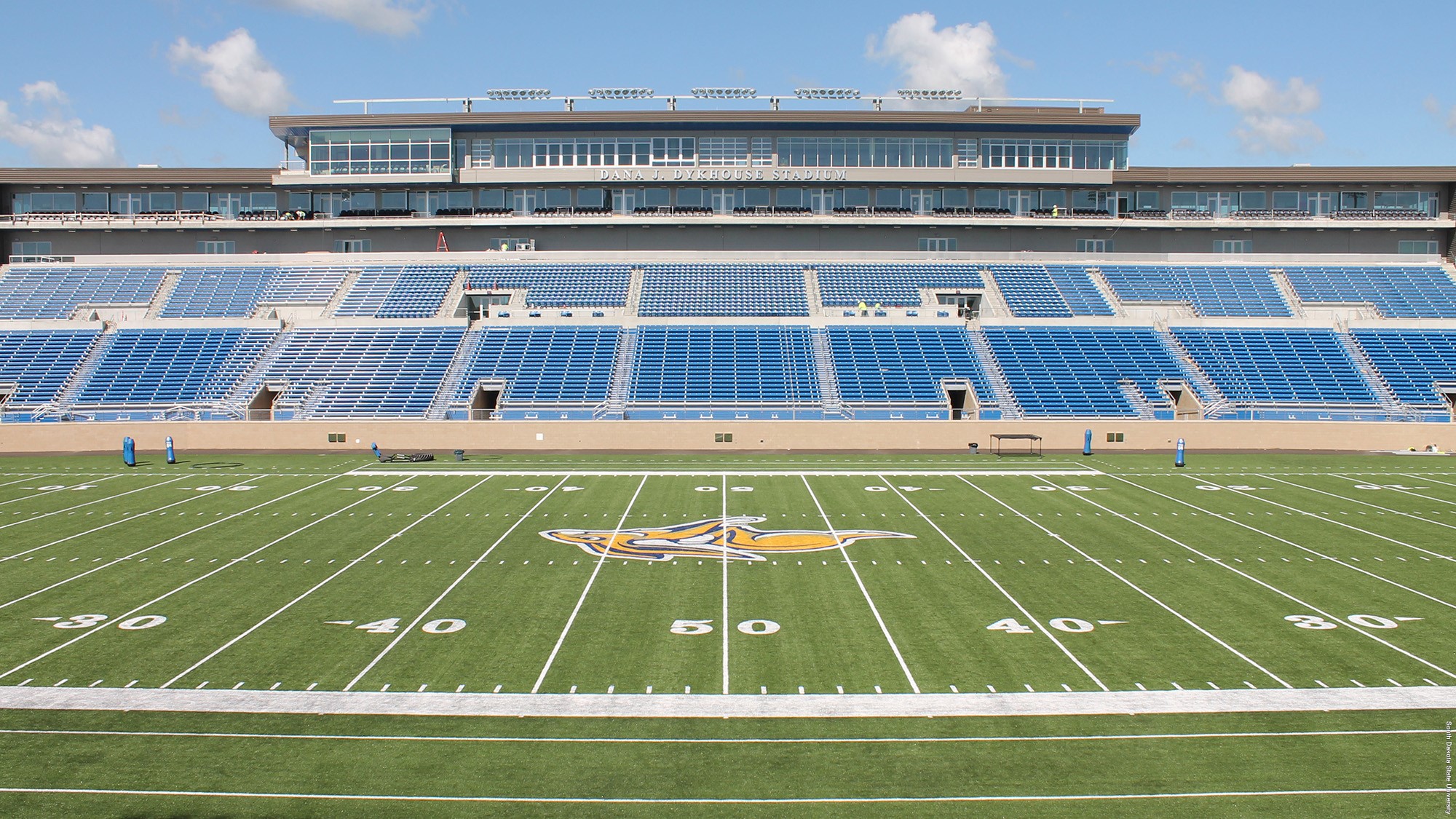 Jacks Open New Stadium