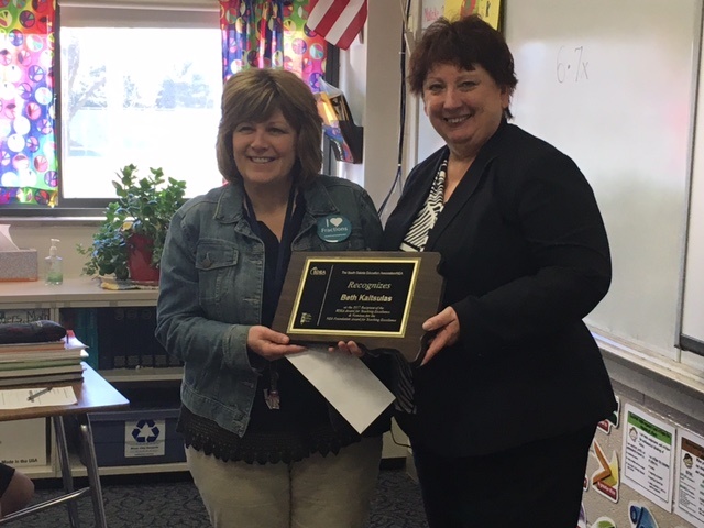 Yankton Middle School Teacher Receives Another Honor