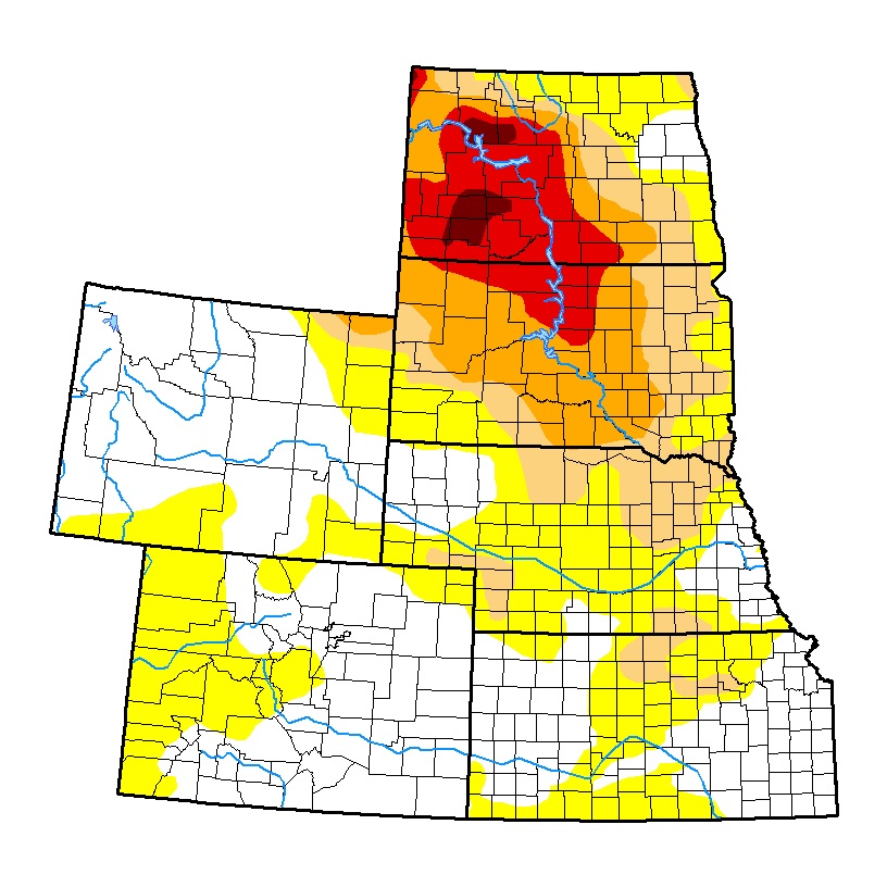 Drought Spreading Rapidly Across the Northern Plains Drought Spreading Rapidly Across the Northern Plains