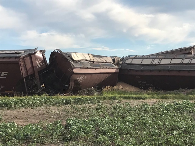 Track Clean Up Continues East of Kimball Track Clean Up Continues East of Kimball