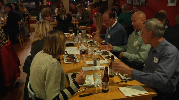 Sioux Falls Consumers Share Beef Meal and Conversation About Farming at Beef Crawl Sioux Falls Consumers Share Beef Meal and Conversation About Farming at Beef Crawl