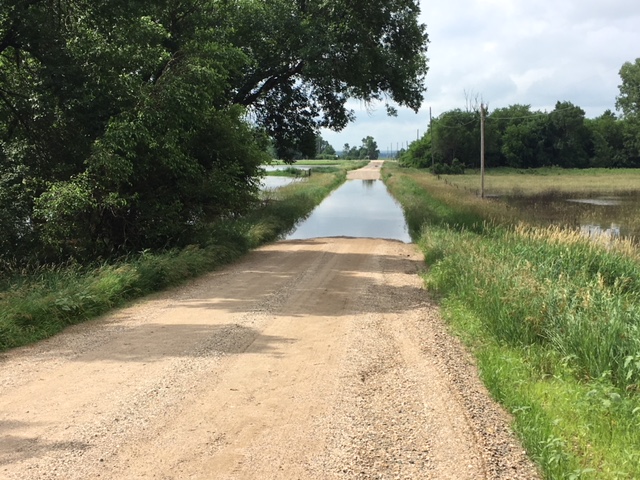 Heavy Rains Causing Road Closures in Yankton County Heavy Rains Causing Road Closures in Yankton County