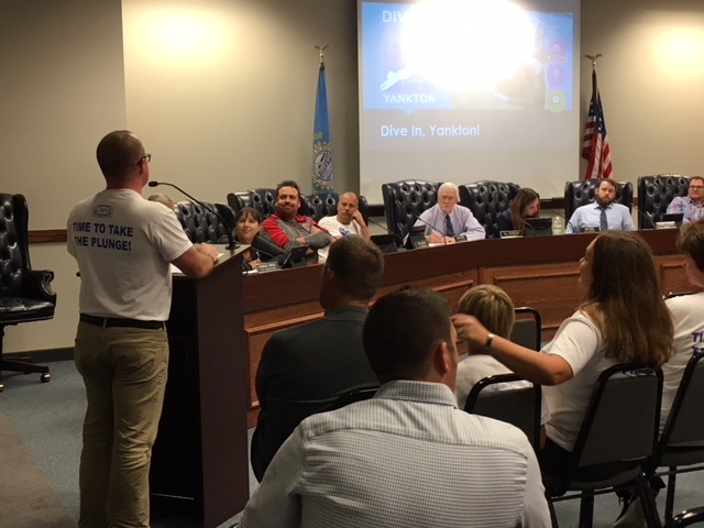 Dive in Yankton Asks City Commission to Take Action Dive in Yankton Asks City Commission to Take Action