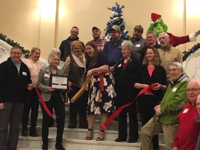 Ribbon Cutting for Historic Mead Building