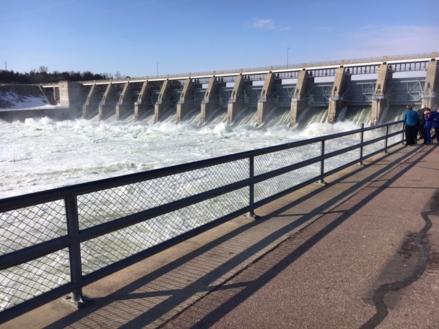Drainage Work Continues at Gavins Point Dam