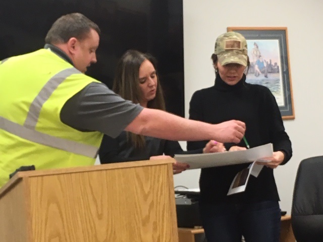 SD Governor Kristi Noem Takes Flood Tour