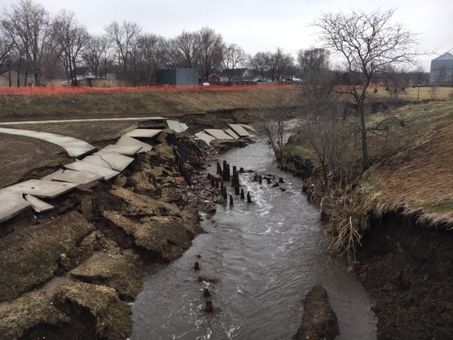 Waiting on Marne Creek Repairs