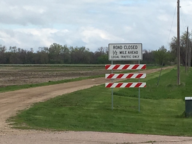 Slow Going on County Road Repairs