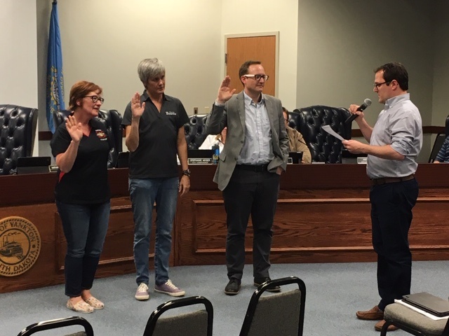 New Members Officially Join the Yankton City Commission