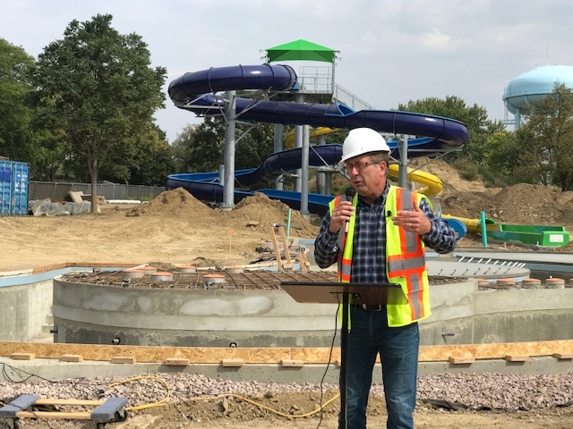 Huether Aquatic Center Construction Update