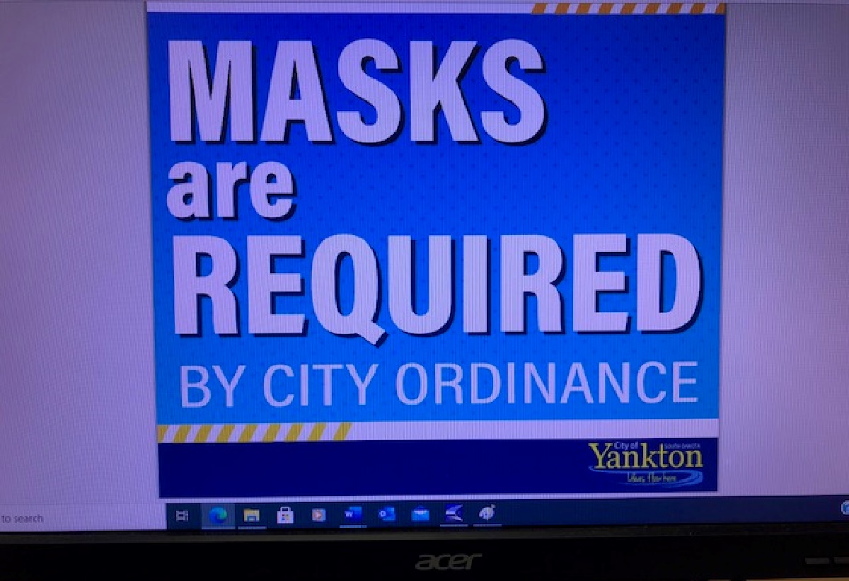 Yankton Face Mask Mandate to Expire