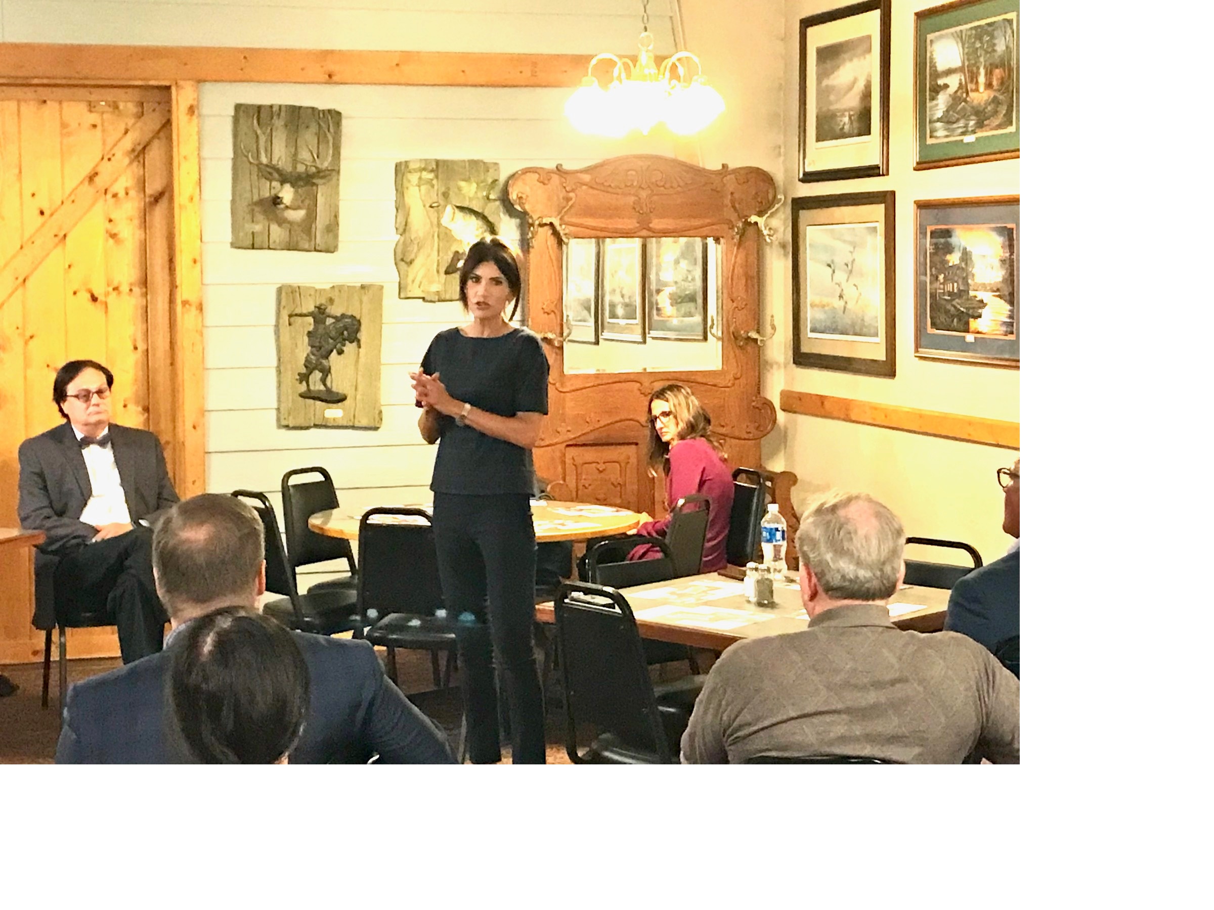 SD Governor Kristi  Noem Critical of US Border Policy & Vice President Harris