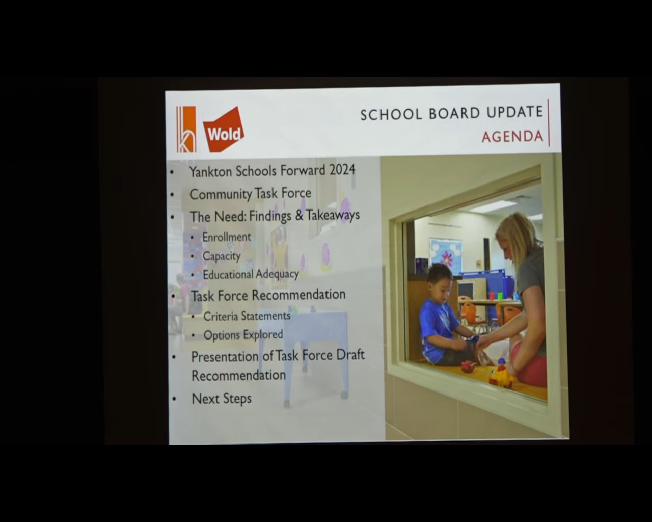 Yankton School Board Hears Facilities Plan Yankton School Board Hears Facilities Plan