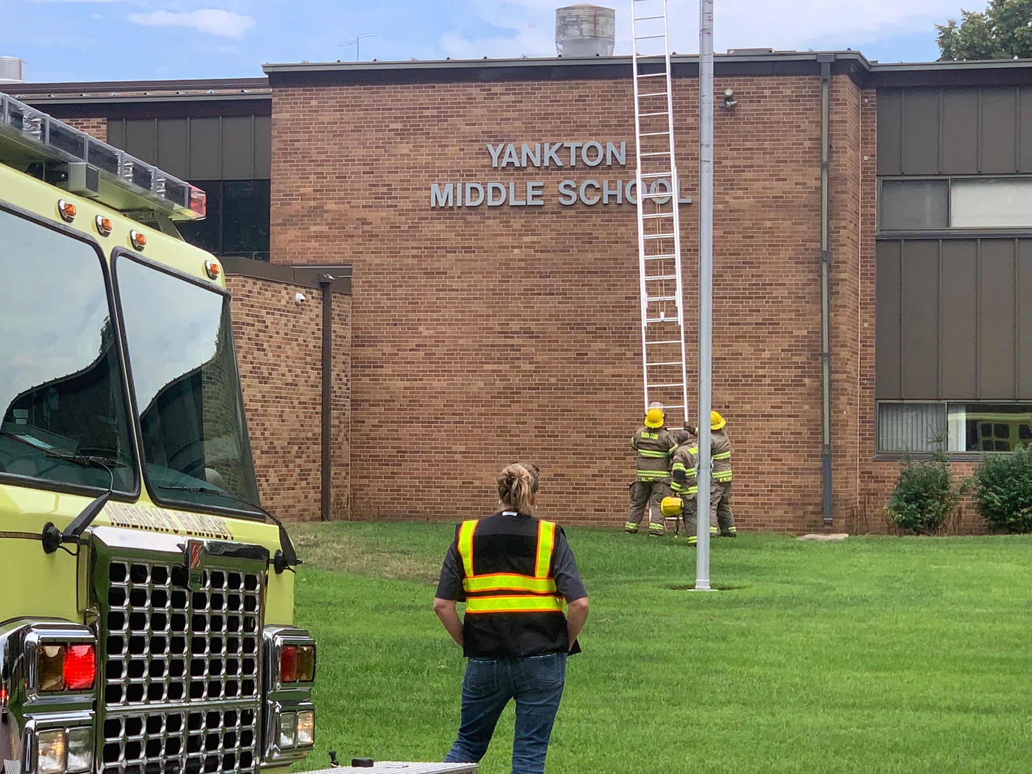 Yankton Middle School Clean Up Making Good Progress