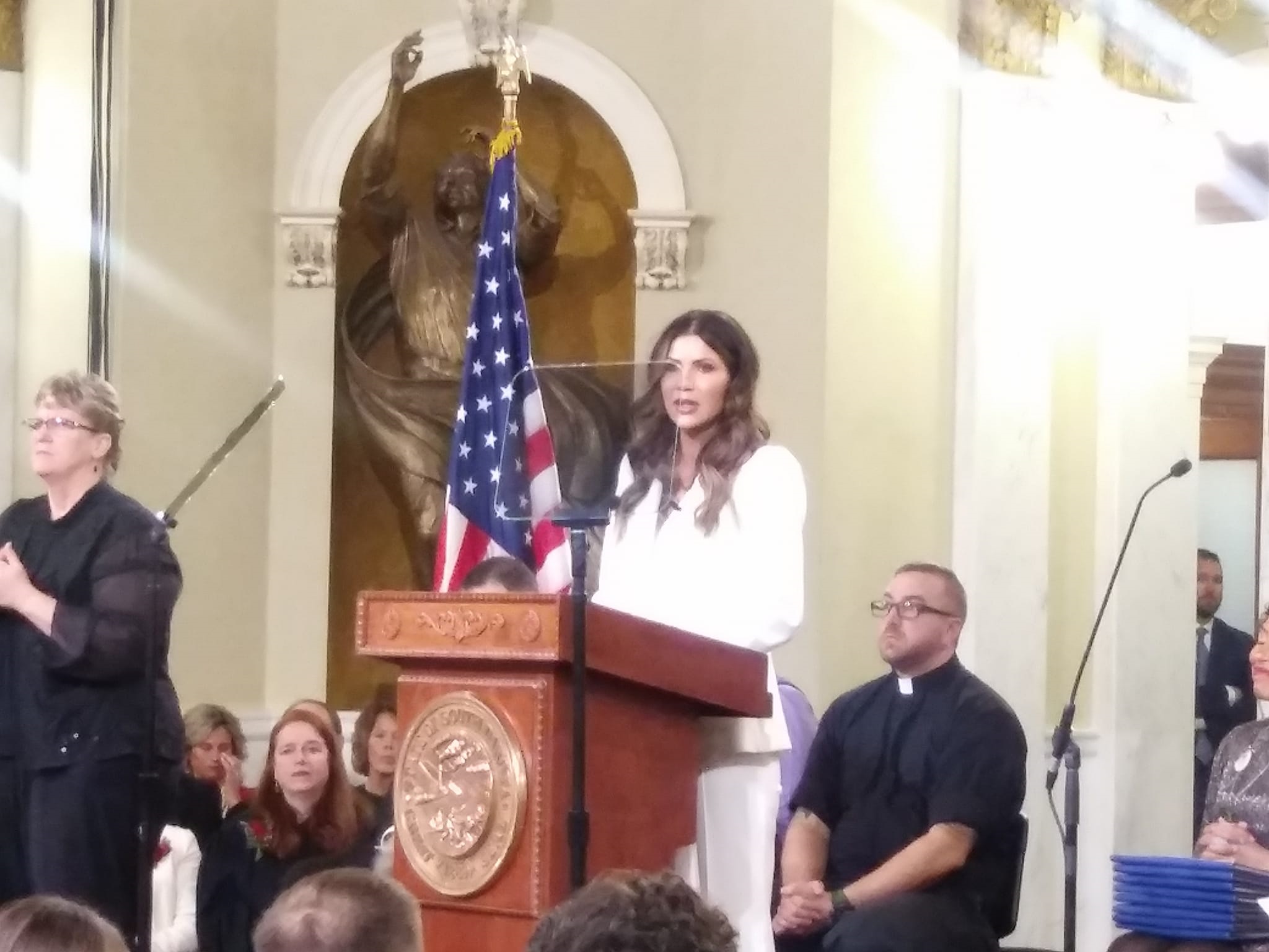 SD Governor Kristi Noem Inaugurated for the Second Time