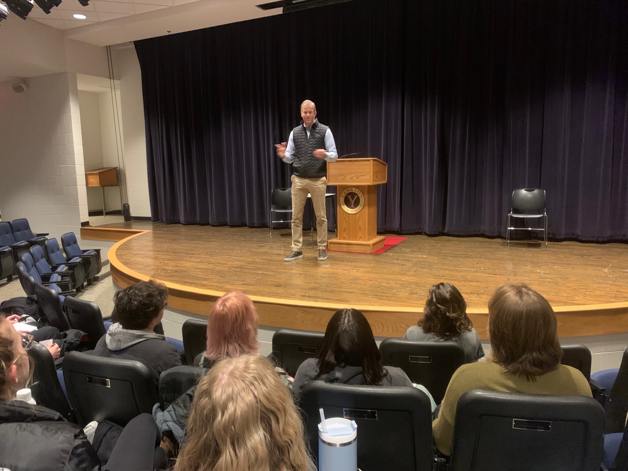 SD Senator John Thune Questioned about Social Media Restrictions