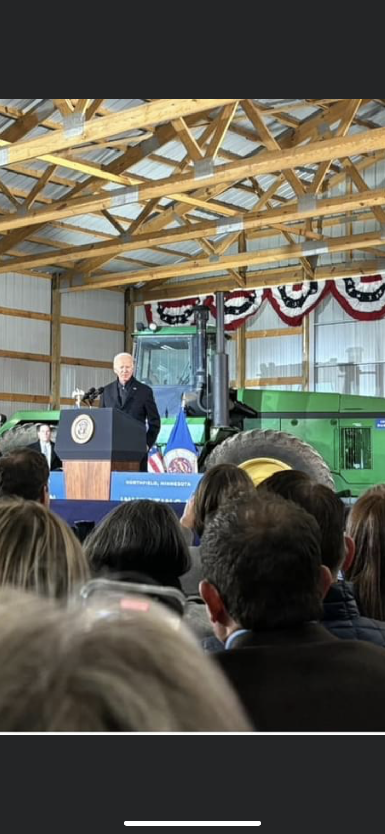President Biden visits MN Farm