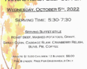 Plankinton UMC Annual Roast Beef Supper