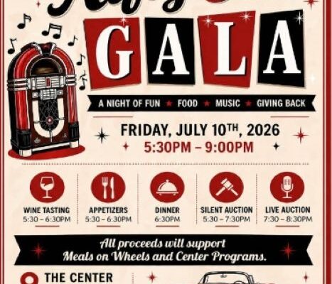 The Center\’s 17th Annual Dining and Auction Fundraiser Nifty 50\’s Gala 