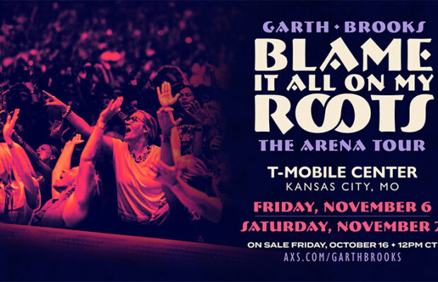 Garth Brooks in Kansas City November 7-8, 2026 Garth Brooks in Kansas City November 7-8, 2026